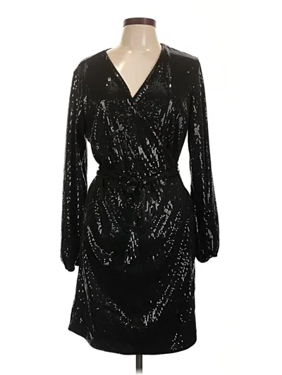 Pre-owned Inc International Concepts Kimono In Black