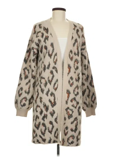 Pre-owned Inc International Concepts Kimono In Ivory