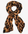 Inc International Concepts Leopard Print Bias Cut Scarf, Macy's Exclusive In Animal Print