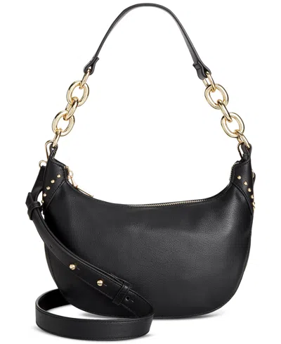 Inc International Concepts Lielah Small Studded Baguette, Created For Macy's In Black