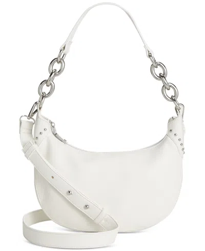Inc International Concepts Lielah Small Studded Baguette, Created For Macy's In White