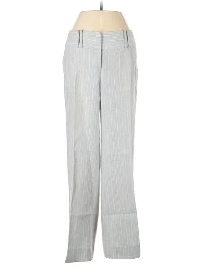 Pre-owned Inc International Concepts Linen Pants In Gray