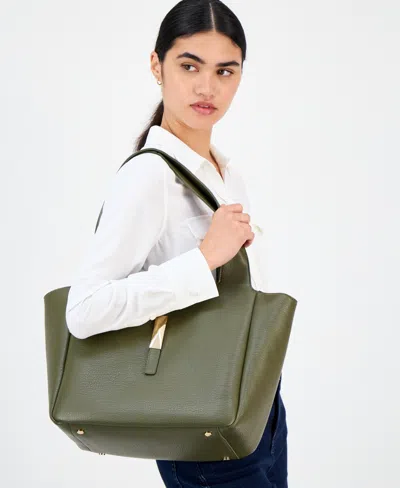 Inc International Concepts Lydiah Large Tote Bag, Exclusively At Macy's In Green