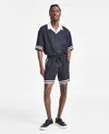 INC INTERNATIONAL CONCEPTS MEN'S HUNTER COLORBLOCKED 7" SHORTS, CREATED FOR MACY'S