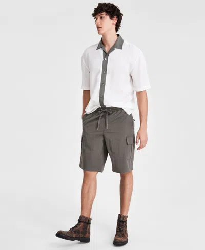 Inc International Concepts Men's Marco Cargo Shorts, Created For Macy's In Olive Twist
