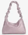 Inc International Concepts Mesh Scrunch Handle Bag, Exclusively At Macy's In Pink Dogwo
