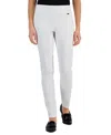 Inc International Concepts Mid-rise Petite Tummy-control Skinny Pants, Petite & Petite Short, Created For Macy's In Bright White