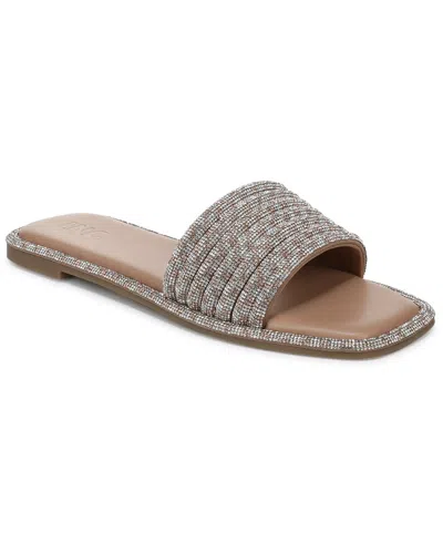 Inc International Concepts Miimmii Slide Sandals, Created For Macy's In Brown