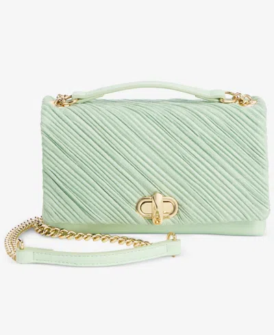 Inc International Concepts Mini Ajae Studded Crossbody, Exclusively At Macy's In Green