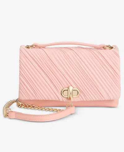 Inc International Concepts Mini Ajae Studded Crossbody, Exclusively At Macy's In Pink