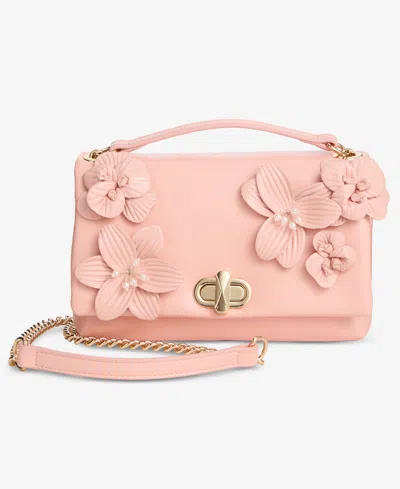 Inc International Concepts Mini Ajae Studded Crossbody, Exclusively At Macy's In Pink