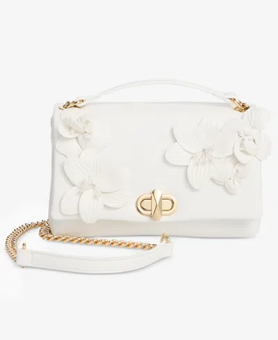 Inc International Concepts Mini Ajae Studded Crossbody, Exclusively At Macy's In White