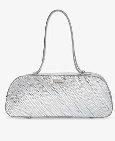 Inc International Concepts Nedda Quilted Satchel, Exclusively At Macy's In Gray