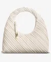 Inc International Concepts Nyrah Ruched Small Hobo, Macy's Exclusive In Neutral