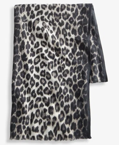 Inc International Concepts Ombre Leopard-print Oblong Scarf, Macy's Exclusive In Animal Print