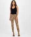 Inc International Concepts Petite Cheetah-print Pants, Exclusively At Macy's