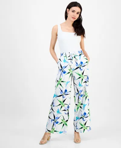 Inc International Concepts Petite High-rise Wide-leg Pants, Exclusively At Macy's