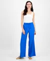 Inc International Concepts Petite High-rise Wide-leg Pants, Exclusively At Macy's