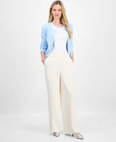 Inc International Concepts Petite High-rise Wide-leg Pants, Macy's Exclusive In Animal Print