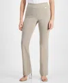 Inc International Concepts Petite Mid-rise Bootcut Pants, Petite & Petite Short, Created For Macy's In Summer Straw