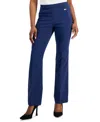 Inc International Concepts Petite Mid-rise Bootcut Pants, Petite & Petite Short, Created For Macy's In Indigo Sea