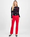 Inc International Concepts Petite Mid-rise Bootcut Pants, Petite & Petite Short, Created For Macy's In Multi