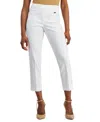 Inc International Concepts Petite Mid-rise Crop Pants, Created For Macy's In White