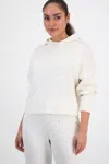 Inc International Concepts Petite Shine Embellished Hoodie, Macy's Exclusive In White