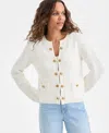 Inc International Concepts Petite Textured Cardigan, Macy's Exclusive In White