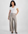 Inc International Concepts Petite Wide-leg Pants, Created For Macy's In Summer Straw