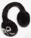 Inc International Concepts Printed Bow Earmuffs, Macy's Exclusive In Multi