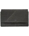 Inc International Concepts Prudence Shiny Mesh Clutch, Exclusively At Macy's In Blue