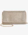 Inc International Concepts Prudence Small Diamond Mesh Crossbody, Created For Macy's In Rose Gold