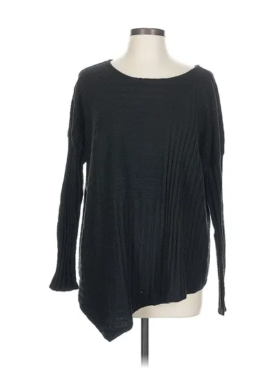 Pre-owned Inc International Concepts Pullover Sweater In Black