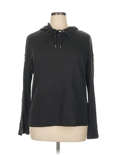 Pre-owned Inc International Concepts Pullover Sweater In Black