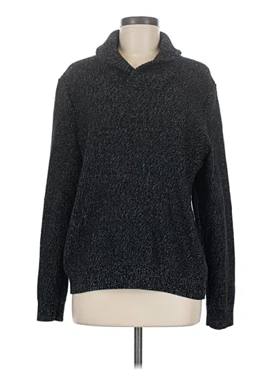 Pre-owned Inc International Concepts Pullover Sweater In Black