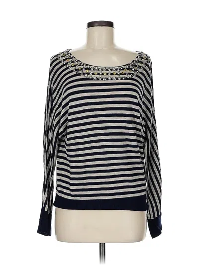 Pre-owned Inc International Concepts Pullover Sweater In Blue