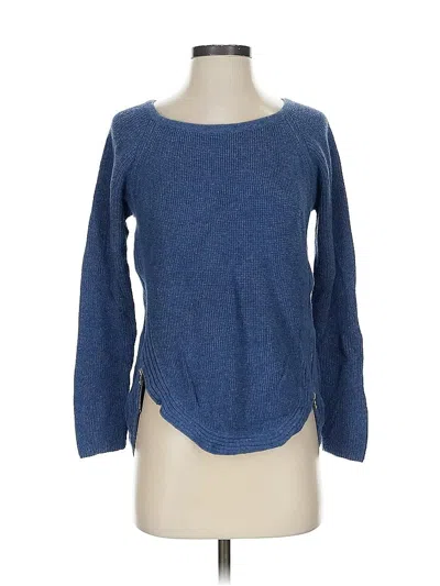 Pre-owned Inc International Concepts Pullover Sweater In Blue