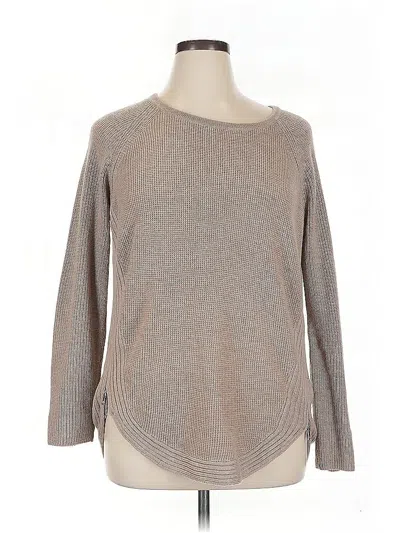 Pre-owned Inc International Concepts Pullover Sweater In Brown