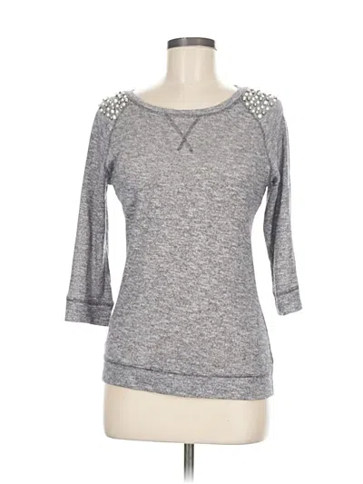 Pre-owned Inc International Concepts Pullover Sweater In Gray