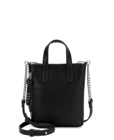 Inc International Concepts Rachell Mini Crossbody, Created For Macy's In Black,silver