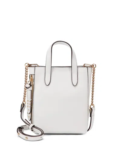 Inc International Concepts Rachell Mini Crossbody, Created For Macy's In Vanilla,silver