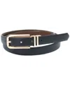 Inc International Concepts Reversible Panel Belt, Created For Macy's In Black,brown