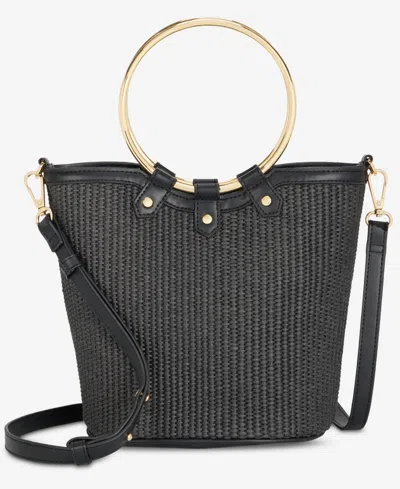 Inc International Concepts Salee Medium Shoulder Bag, Exclusively At Macy's In Black