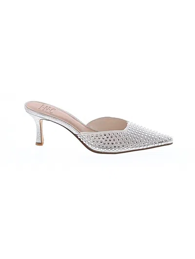 Pre-owned Inc International Concepts Sandals In Silver
