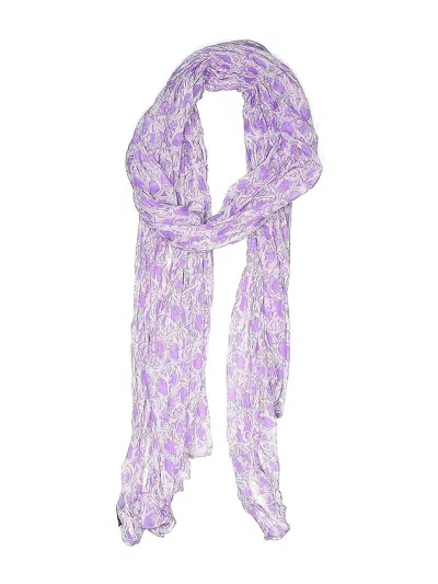 Pre-owned Inc International Concepts Scarf In Purple