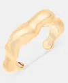 Inc International Concepts Sculpted Cuff Bracelet, Macy's Exclusive In Gold