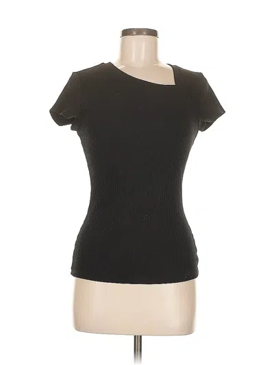 Pre-owned Inc International Concepts Short Sleeve T-shirt In Black