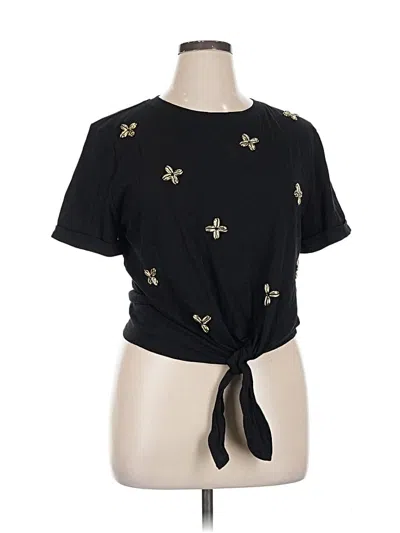 Inc International Concepts Short Sleeve T-shirt In Black