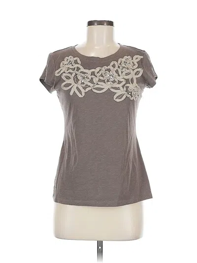 Pre-owned Inc International Concepts Short Sleeve T-shirt In Gray